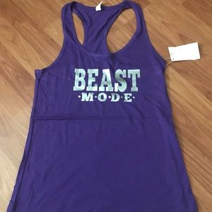 Beast Mode racerback  tank top